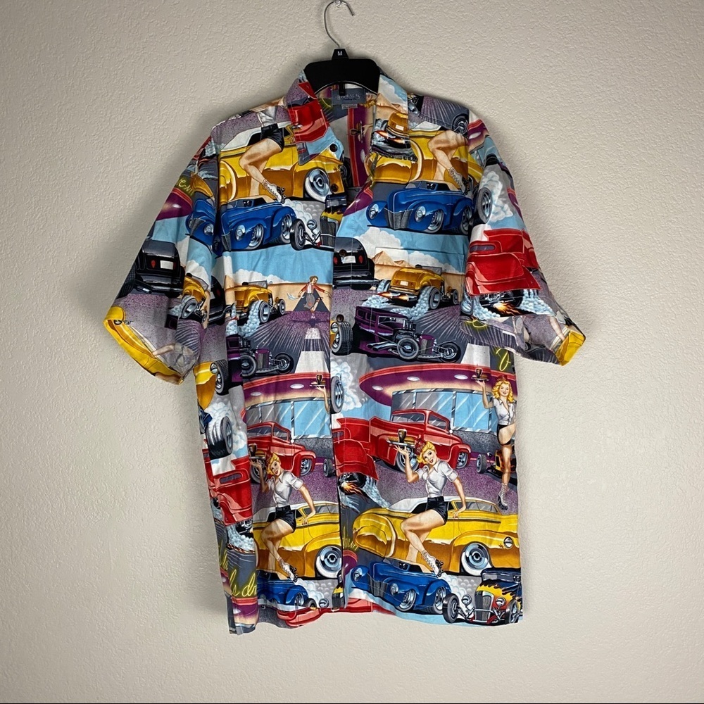 High Sea Trading Vintage Button Up Shirt size XL